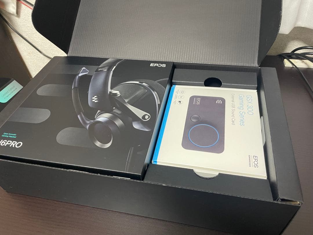 EPOS ゲーミングヘッドセット ゲーミング & PC アンプ 同梱セット