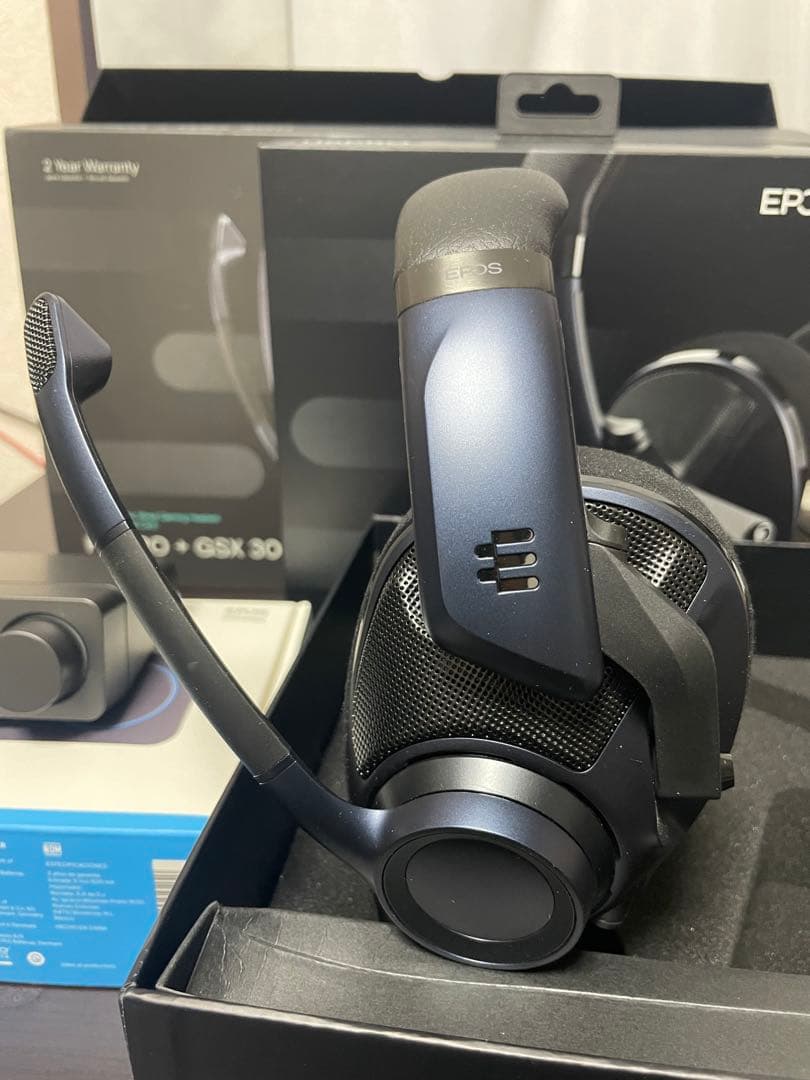 EPOS ゲーミングヘッドセット ゲーミング & PC アンプ 同梱セット