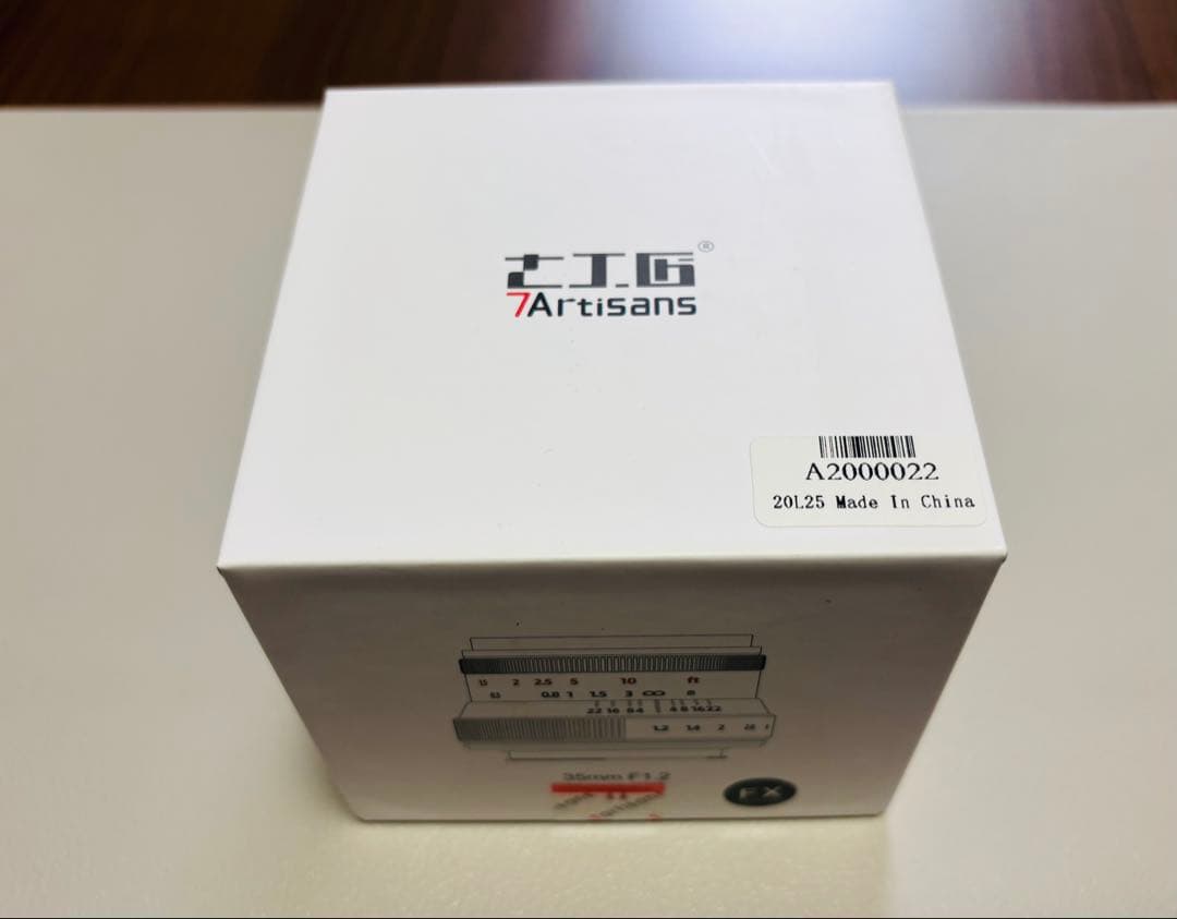 七工匠 7artisans 35mm f1.2 ブラック FXマウント
