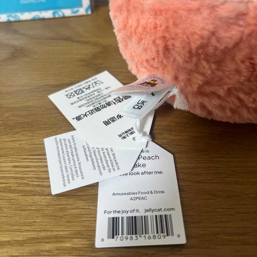  Melbie Peach Cake上海限定 ケーキ ぬいぐるみ
