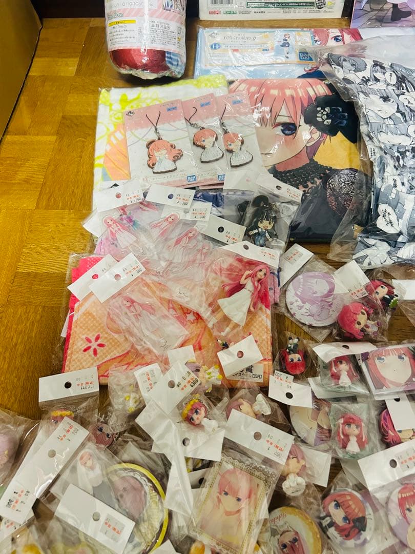 五等分の花嫁 グッズ まとめ売り 一花 二乃 三玖 四葉 五月