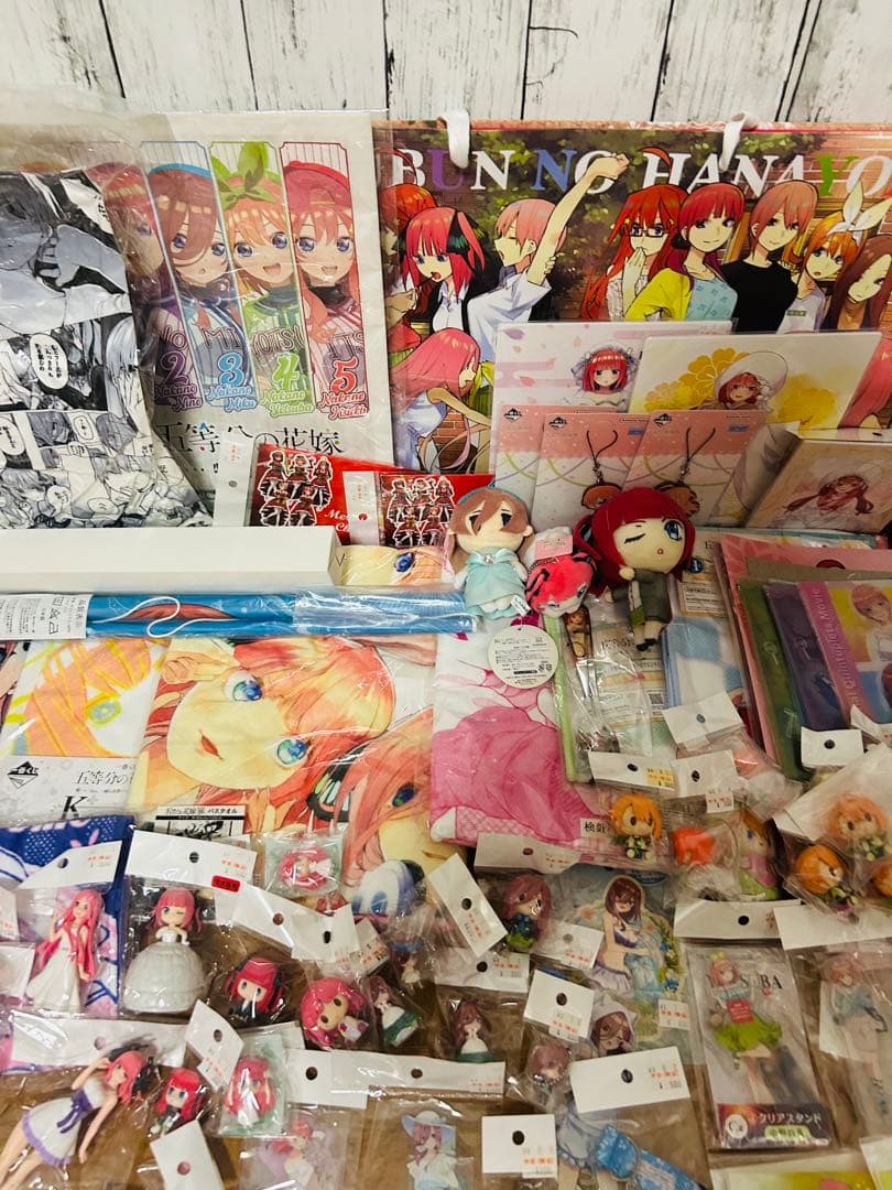 五等分の花嫁 グッズ まとめ売り 一花 二乃 三玖 四葉 五月