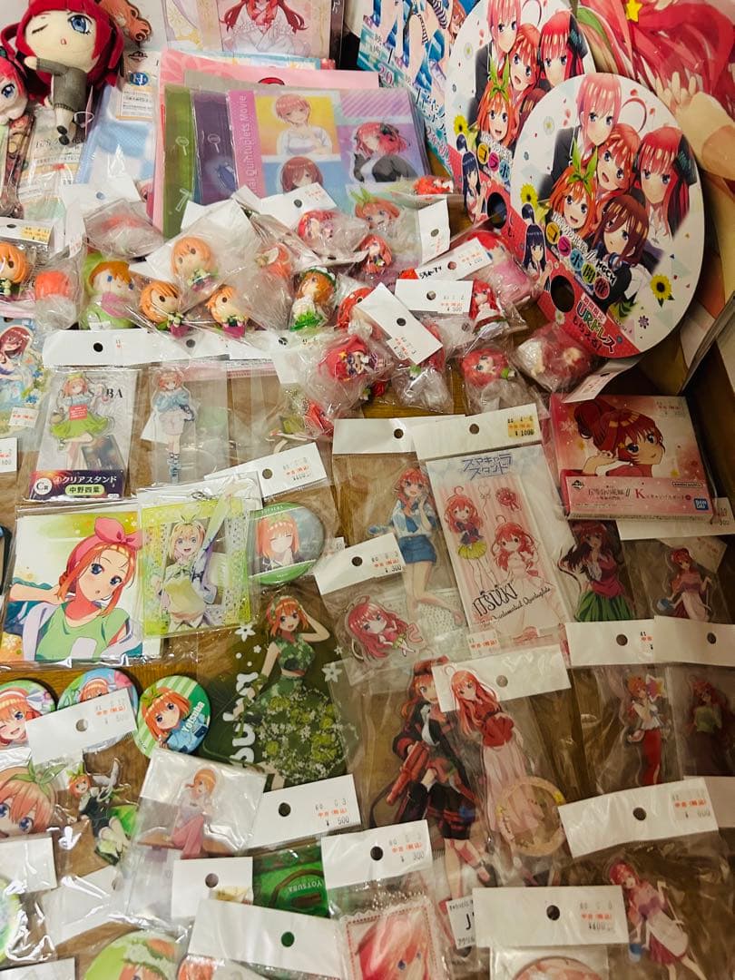 五等分の花嫁 グッズ まとめ売り 一花 二乃 三玖 四葉 五月