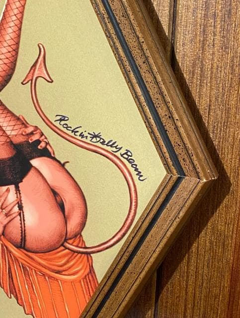 ロッキンジェリービーン peeping through window 2 複製画