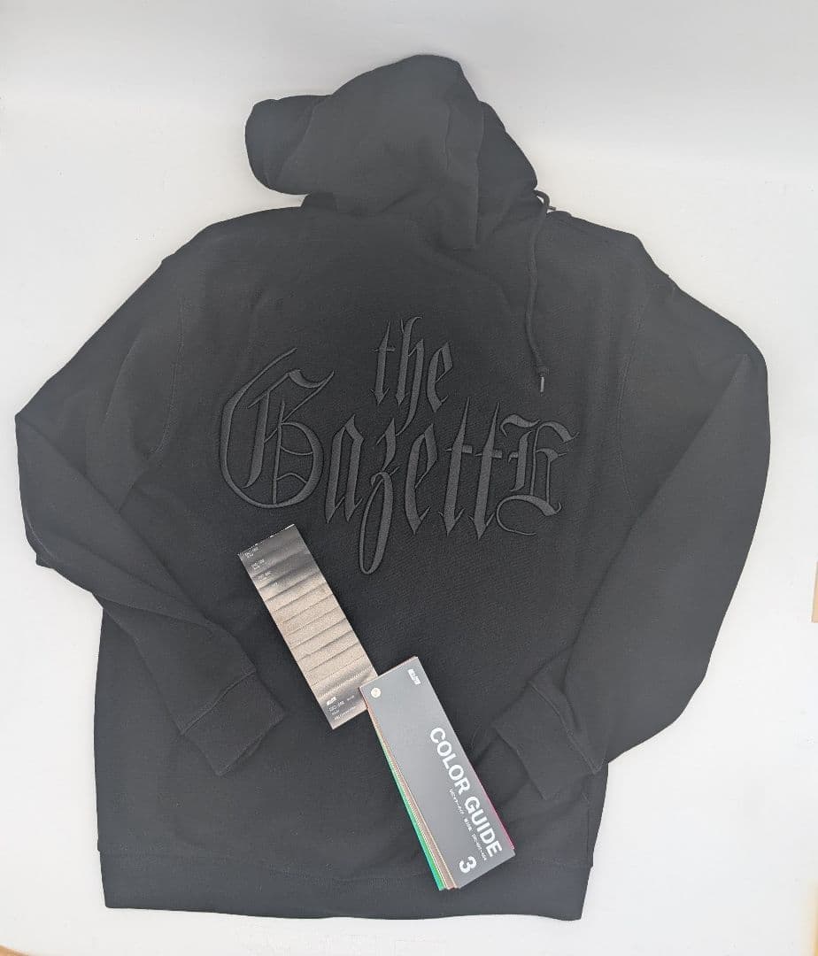 the GazettEガゼット【BIG HOODIEフーディ―M】ロゴパーカー