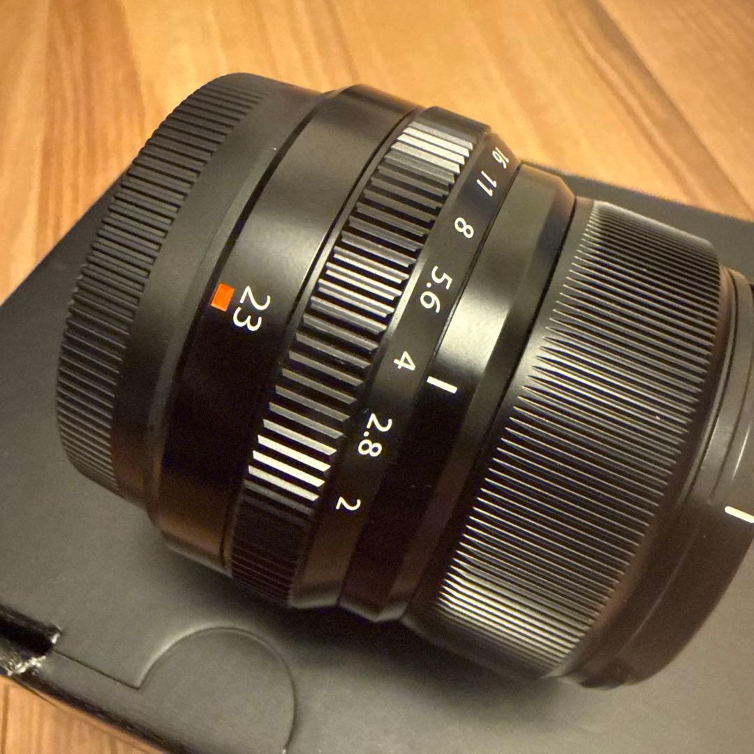 富士フイルム FUJINON XF23mmF2 R WR レンズ 日本製