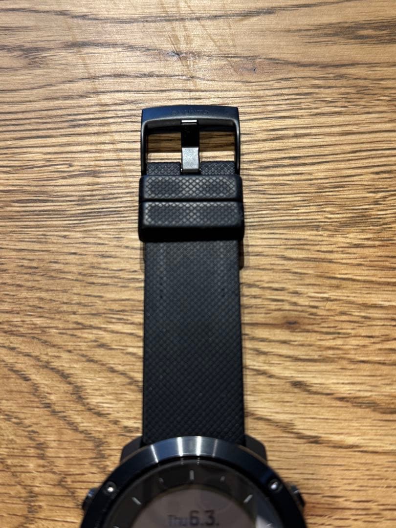 Suunto Traverse ブラック ラバーベルト 時計