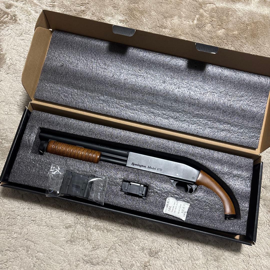 s&t ソードオフ ショットガン リアルウッド　木製ストック