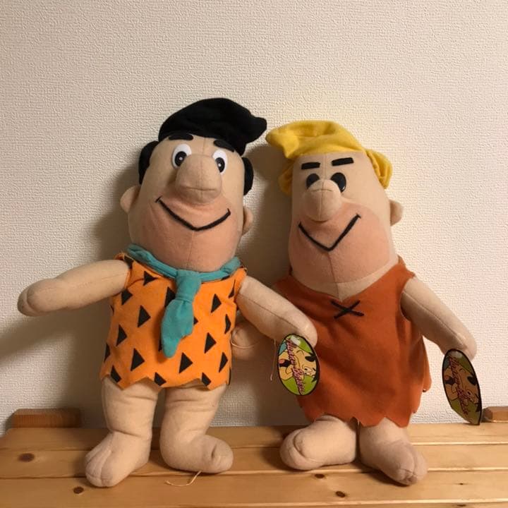 フリントストーン  フレッド/バーニー ぬいぐるみ