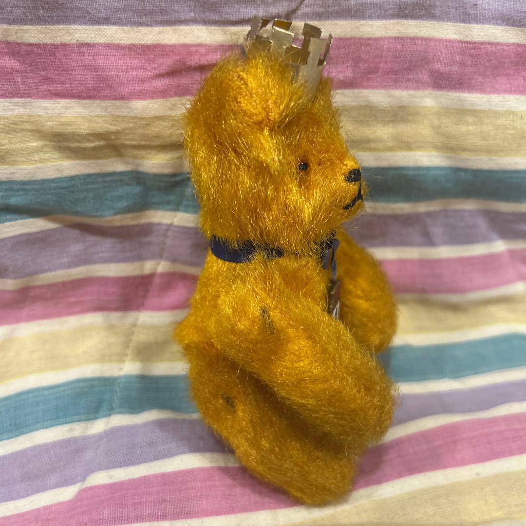 お値下げ　アンティークベア　DDR 王冠のゴールドベア