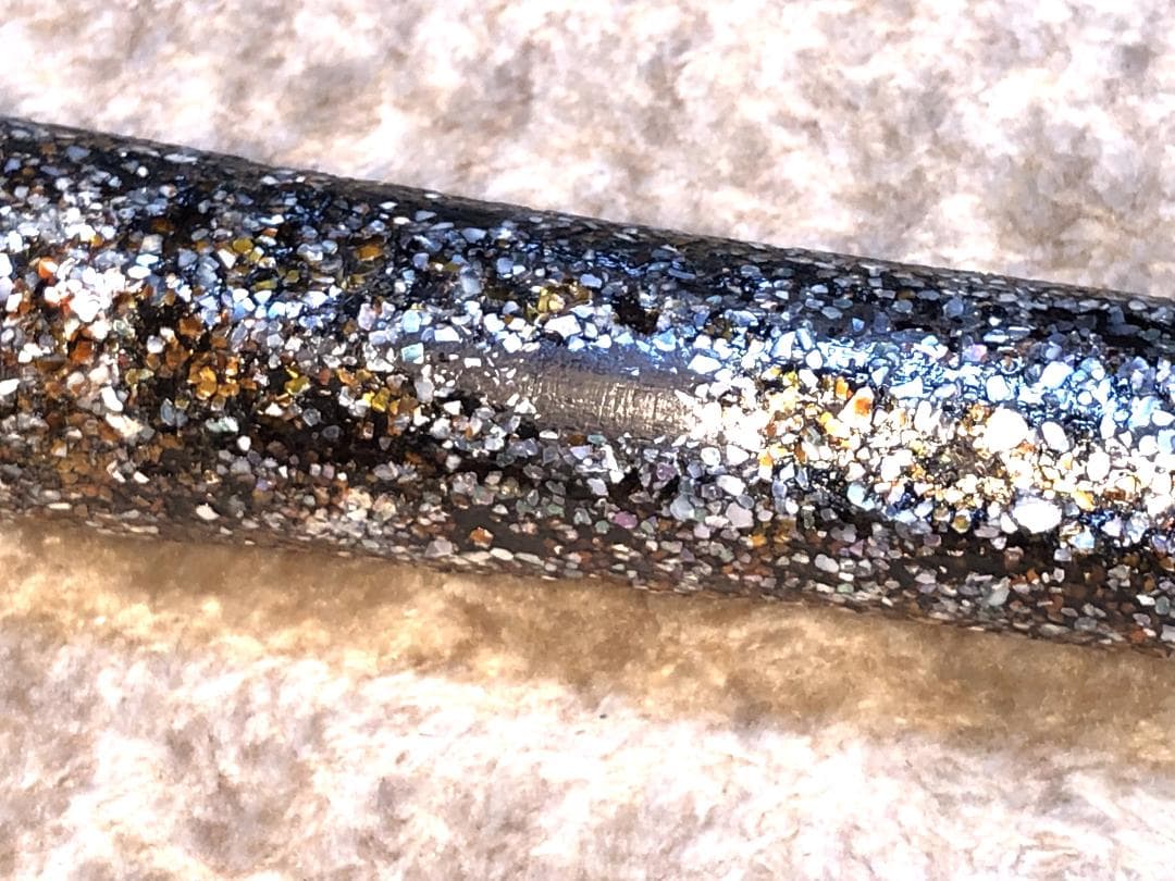 【 螺鈿括れ柄鎌 】　時代品