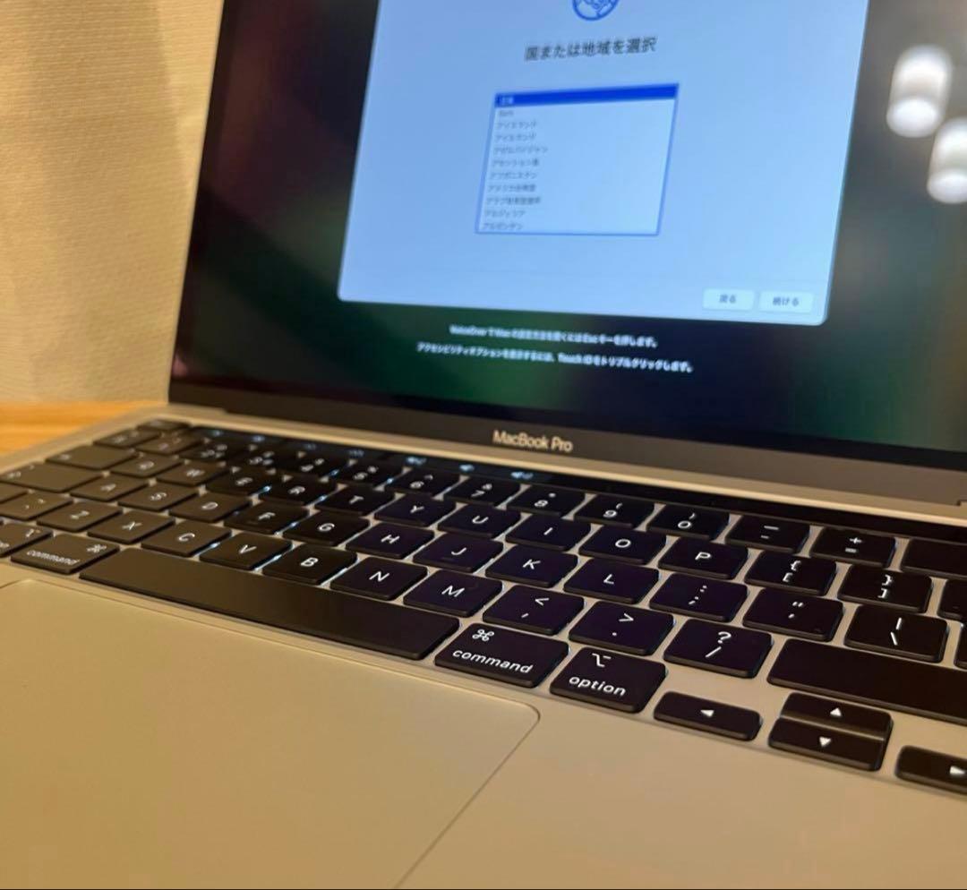 【美品】MacBook Pro 13_2020 i5/16GB/512GB_SG