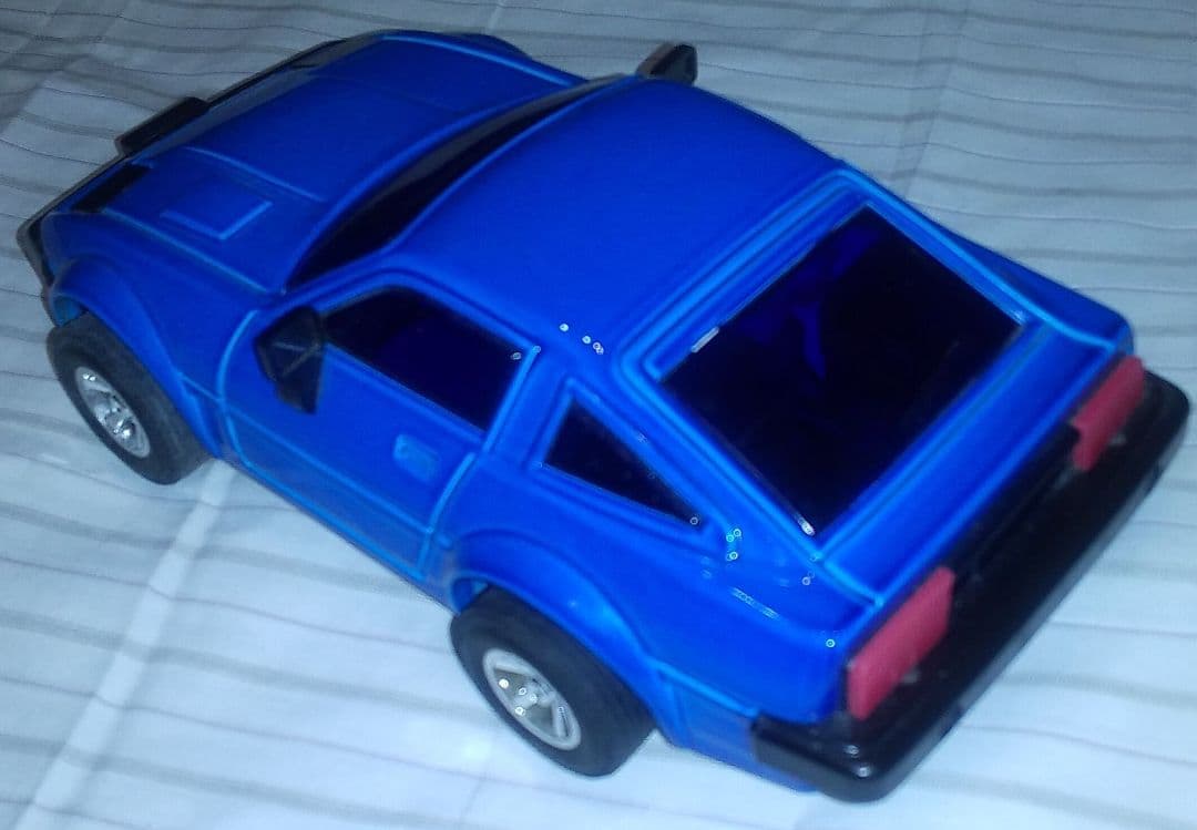 イチコー　フェアレディZ　ブリキ　青色ブルー　超希少色　中古　レトロ