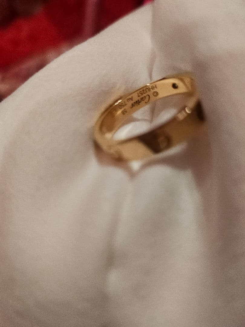 トトロCartier 18Kゴールド リング