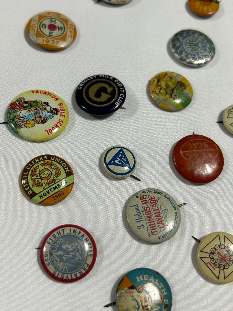 ヴィンテージ　缶バッジ　おまとめ