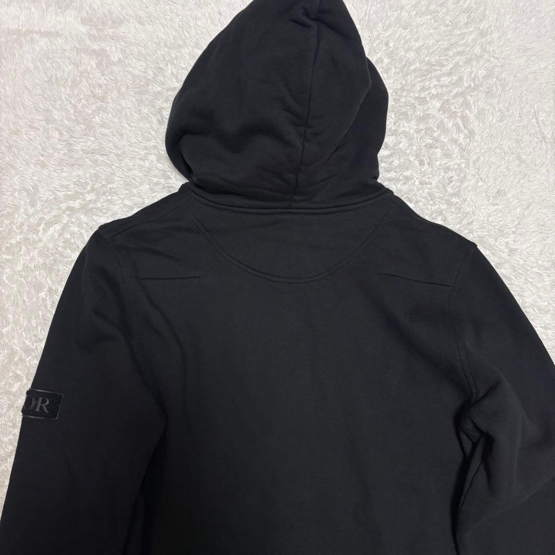 23aw DIOR ディオール ロゴパッチ スリーブロゴ フーディー 黒