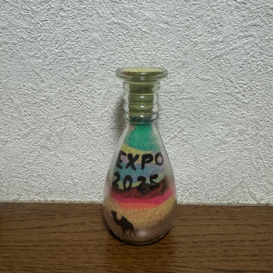 【最終出品】　万博 ヨルダンパビリオン サンドアート