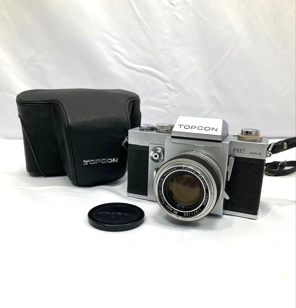 1648N9パ TOPCON トプコン RE SUPER カメラ ケース付き