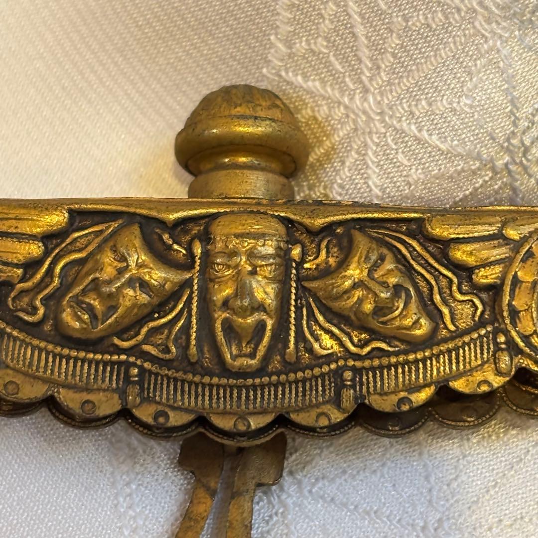 【希少・フランス製】アンティーク 口金金具　プチポアン サンプルタグ付100年前