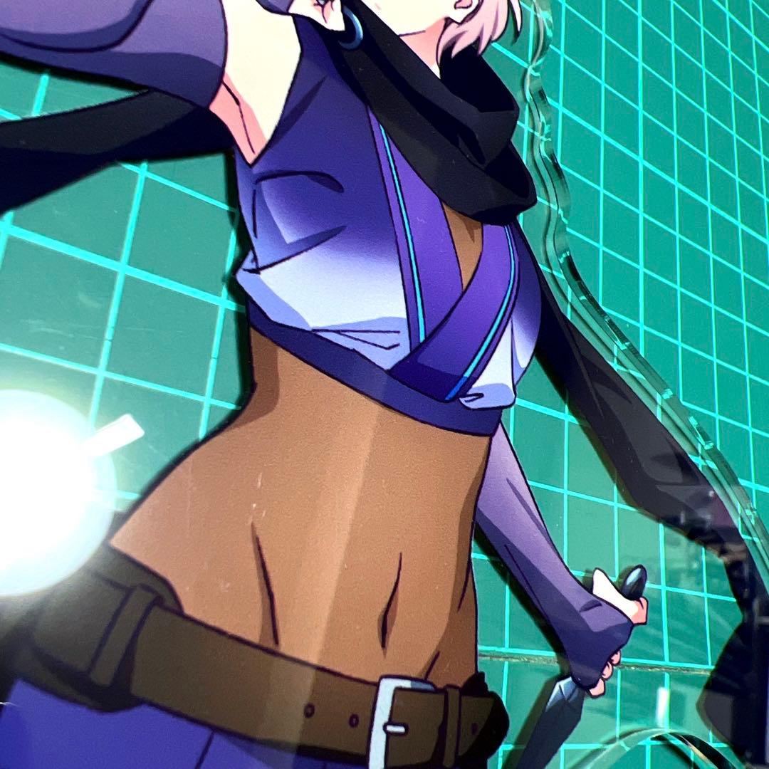 グリッドマン　ムジナ　くのいち　非売品　特大アクリルスタンドフィギュア