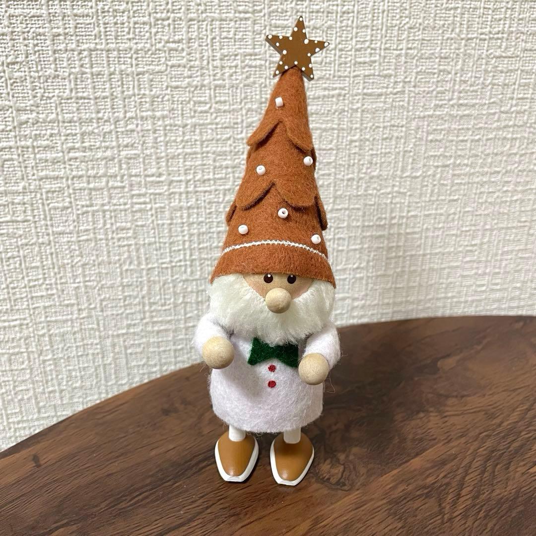 ノルディカニッセ　ツリー帽子のサンタ　ジンジャークッキー
