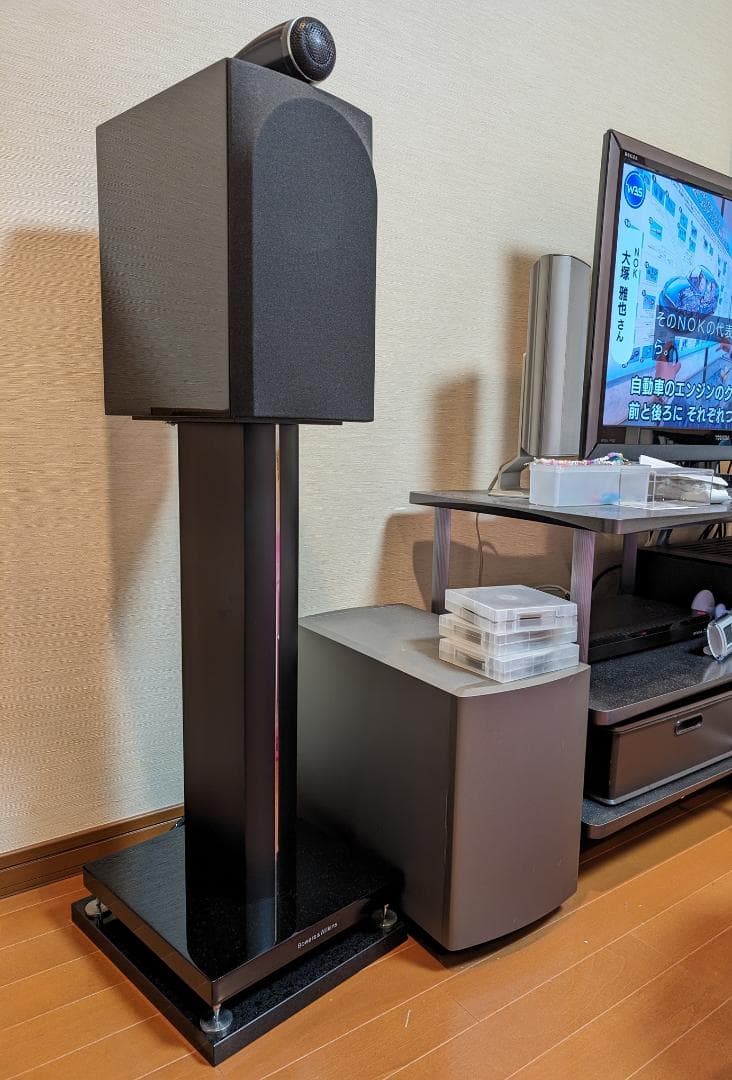 【ひでぢ】天然黒御影石 特注オーディオボード●300×300×50●2枚