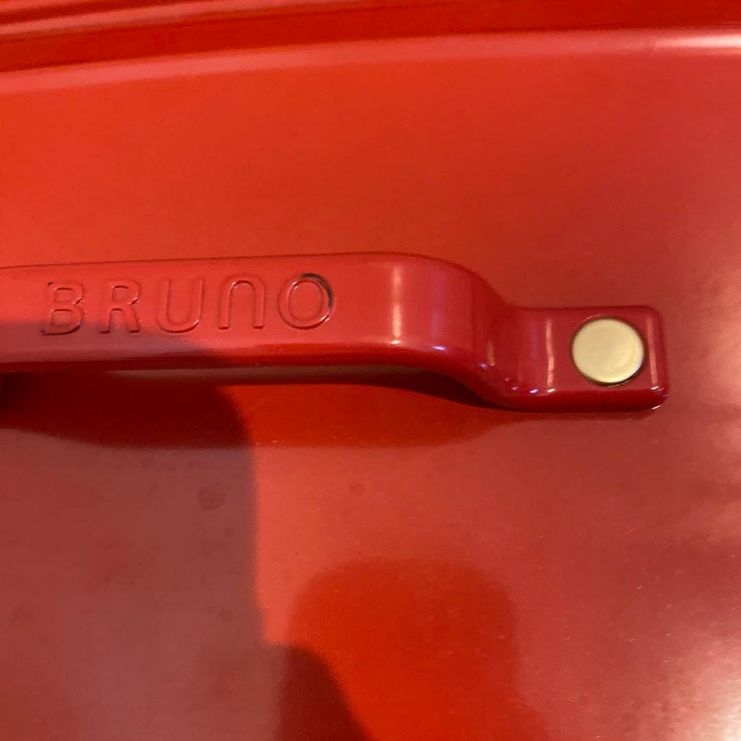 BRUNO ブルーノ ホットプレート グランデ BOE026 レッド　赤