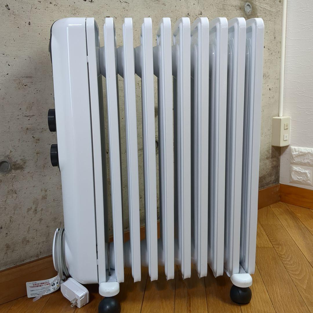 【美品】デロンギ　オイルヒーター　RHJ35M1015-BK