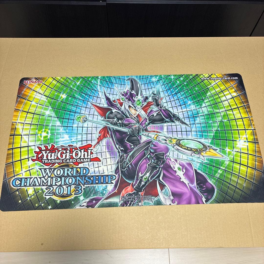 遊戯王　WCS2013 伝説の闇の魔導師 プレイマット
