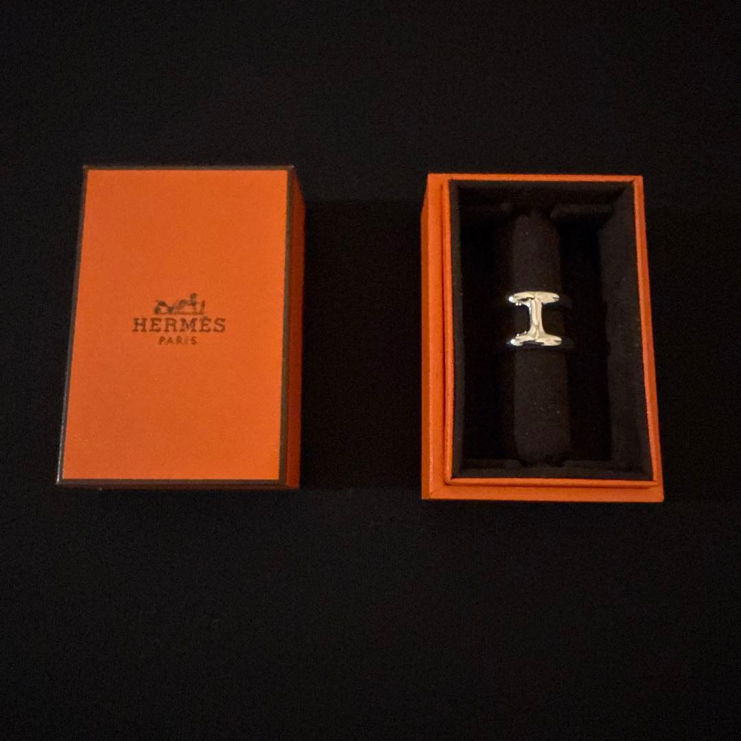 【未使用品】エルメス オスモズ リング GM 57