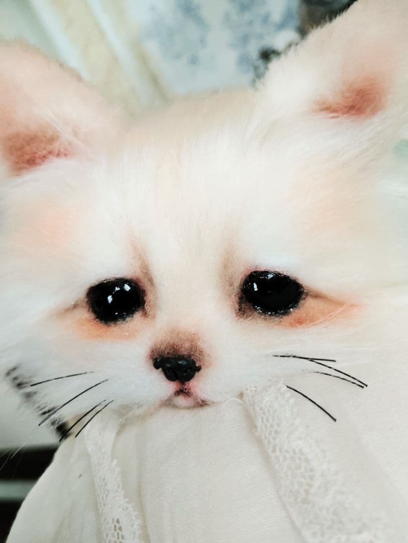 ベビー♡赤ちゃんきつね♡飼ってみませんか❤アートドール♡ぬいぐるみ♡