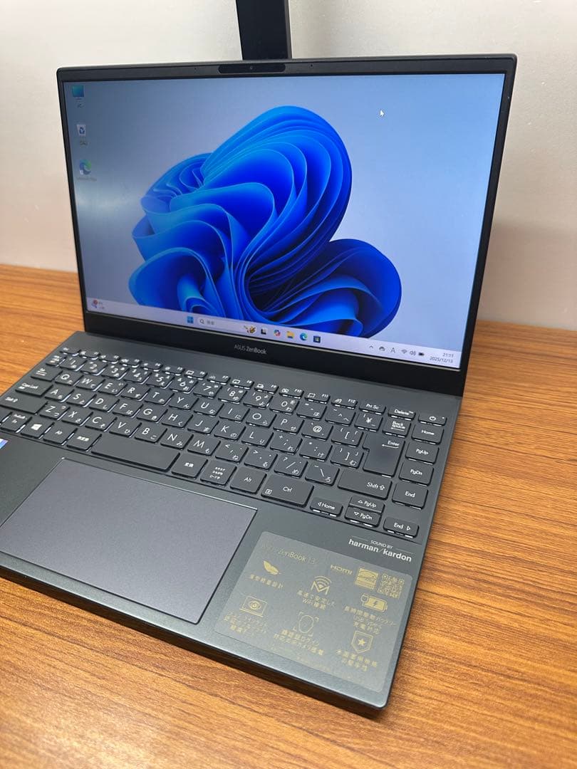 Windowsノート本体 2. ASUS Zenbook 13 UX325EA i5-1135G7 512