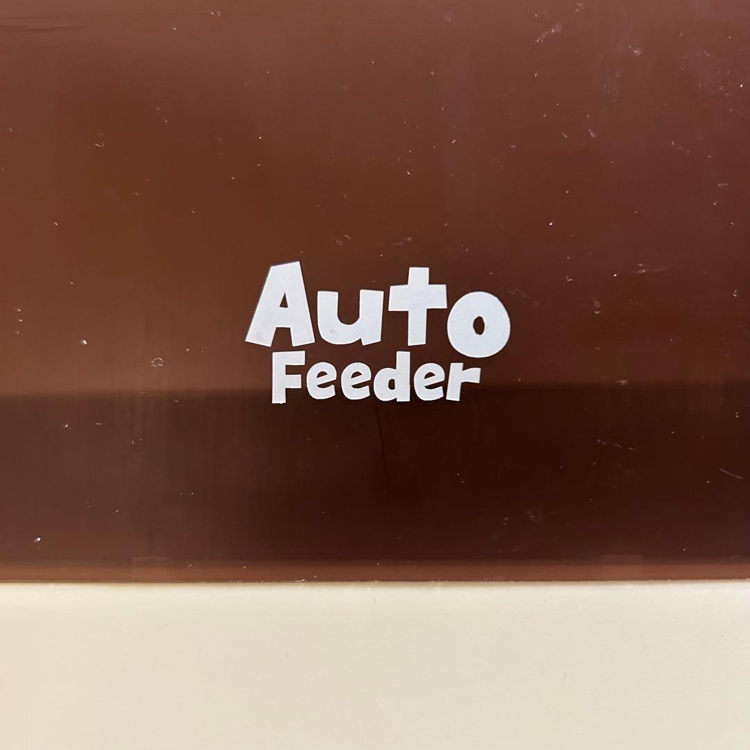 マルカン　ペット用　自動給餌器 オートフィーダー　ケージ取付タイプ　コンセント