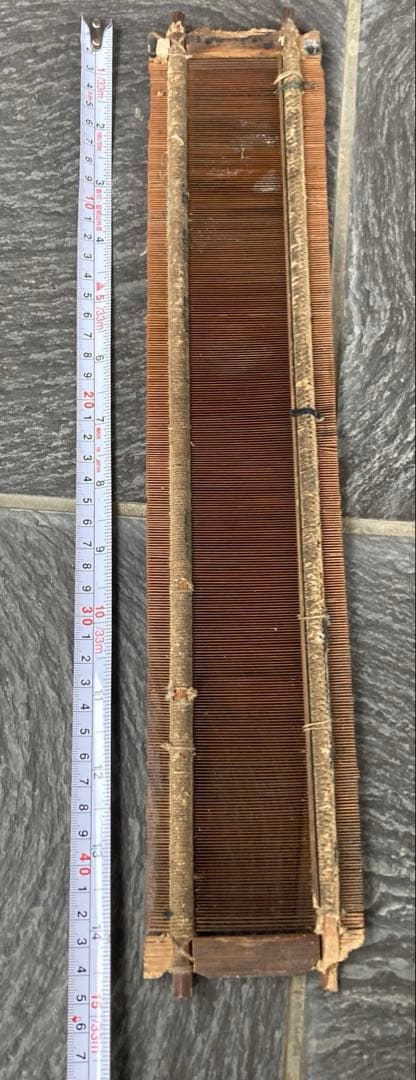竹筬　竹細工　民芸品　古民具　アンティーク　ビンテージ　古道具　機織り　時代物