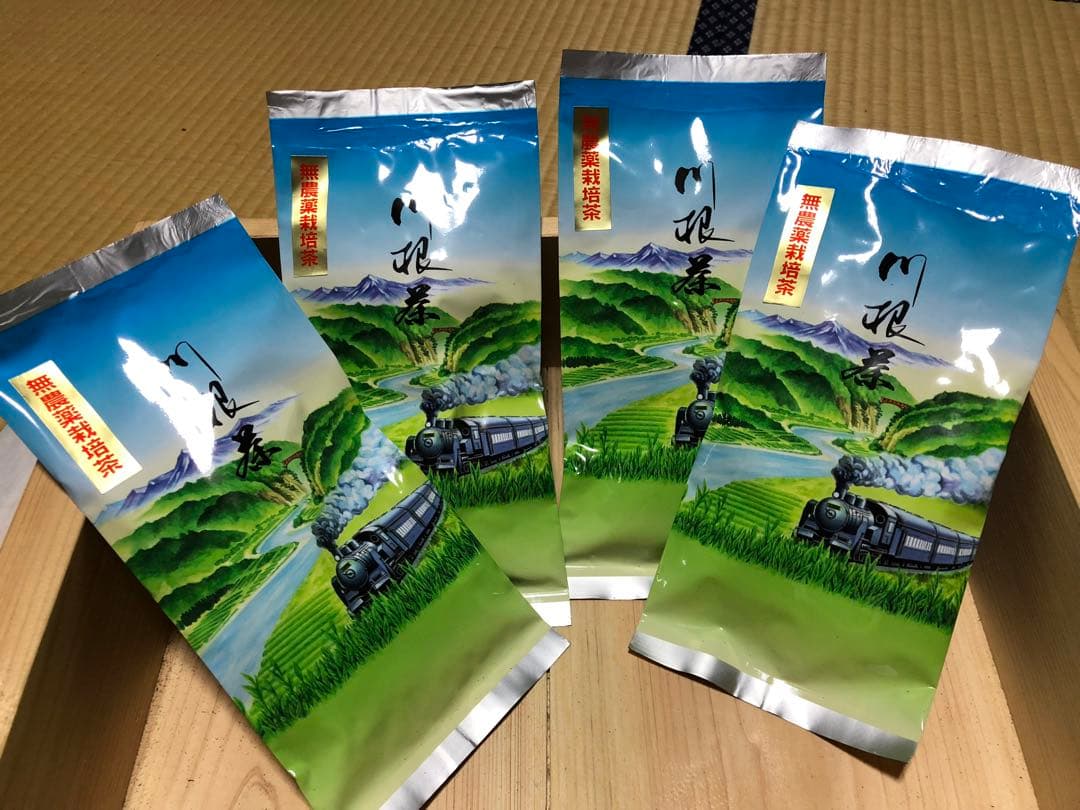 無農薬栽培の川根茶　100g×10袋 健康長寿の川根茶　農家直売　静岡茶