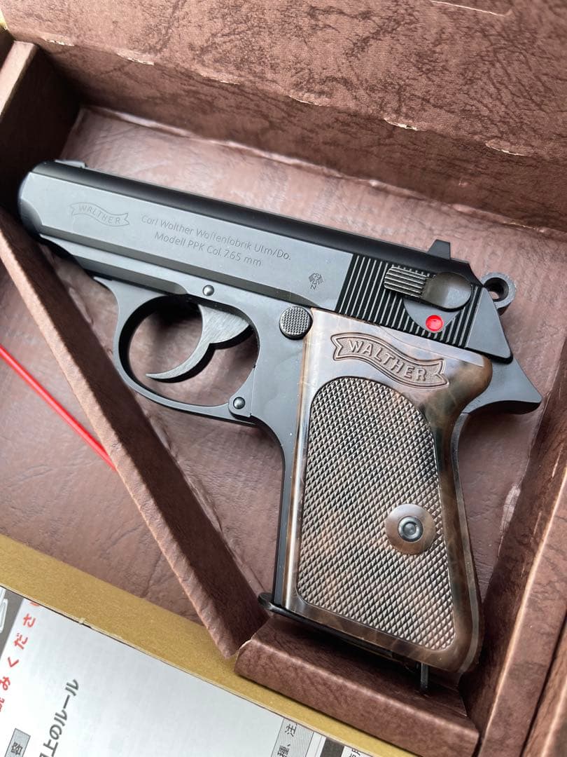 【未使用に近い】マルゼン　ワルサーPPKガスブローバック　クラシック