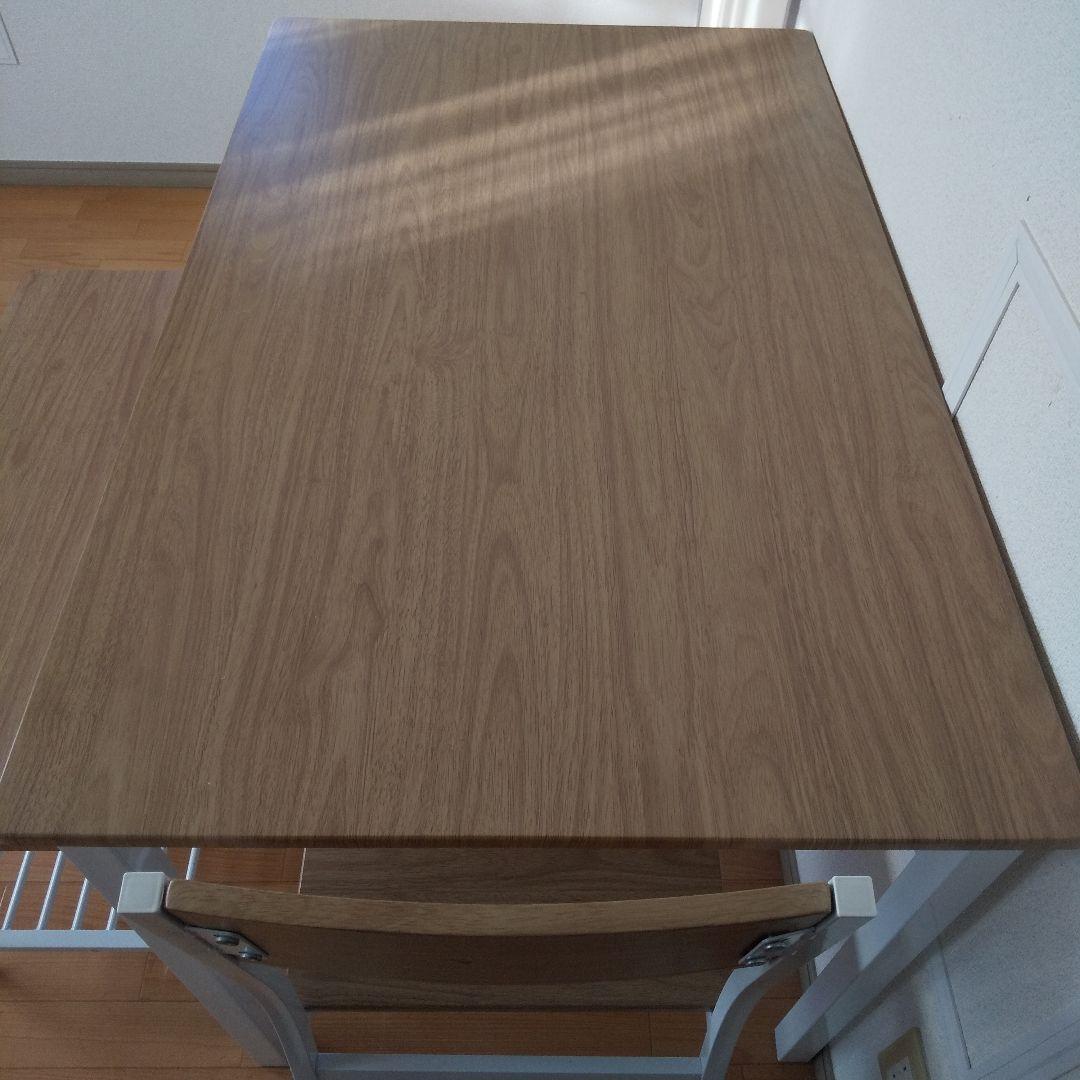木目調ダイニングテーブル4点セット