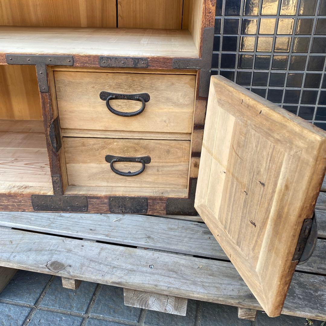 時代物 桐箪笥 時代金具 店舗什器 骨董品 古民家 蔵出し アンティーク