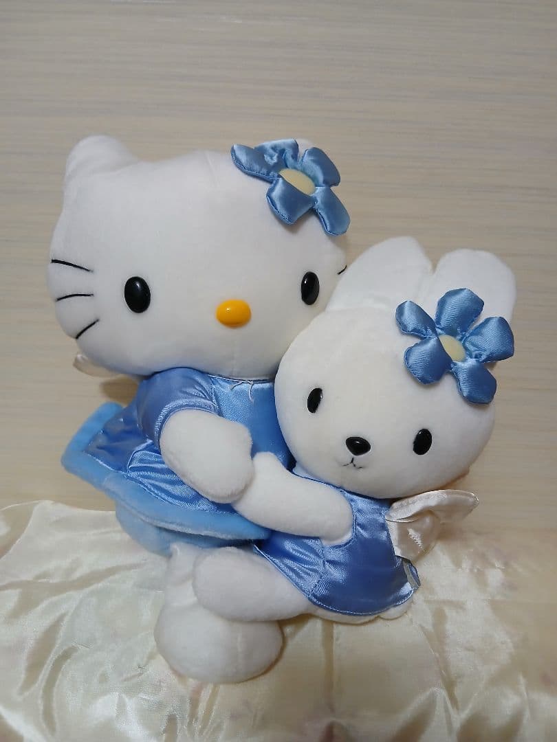 ハローキティエンジェル　くま♡うさぎ　ぬいぐるみセット
