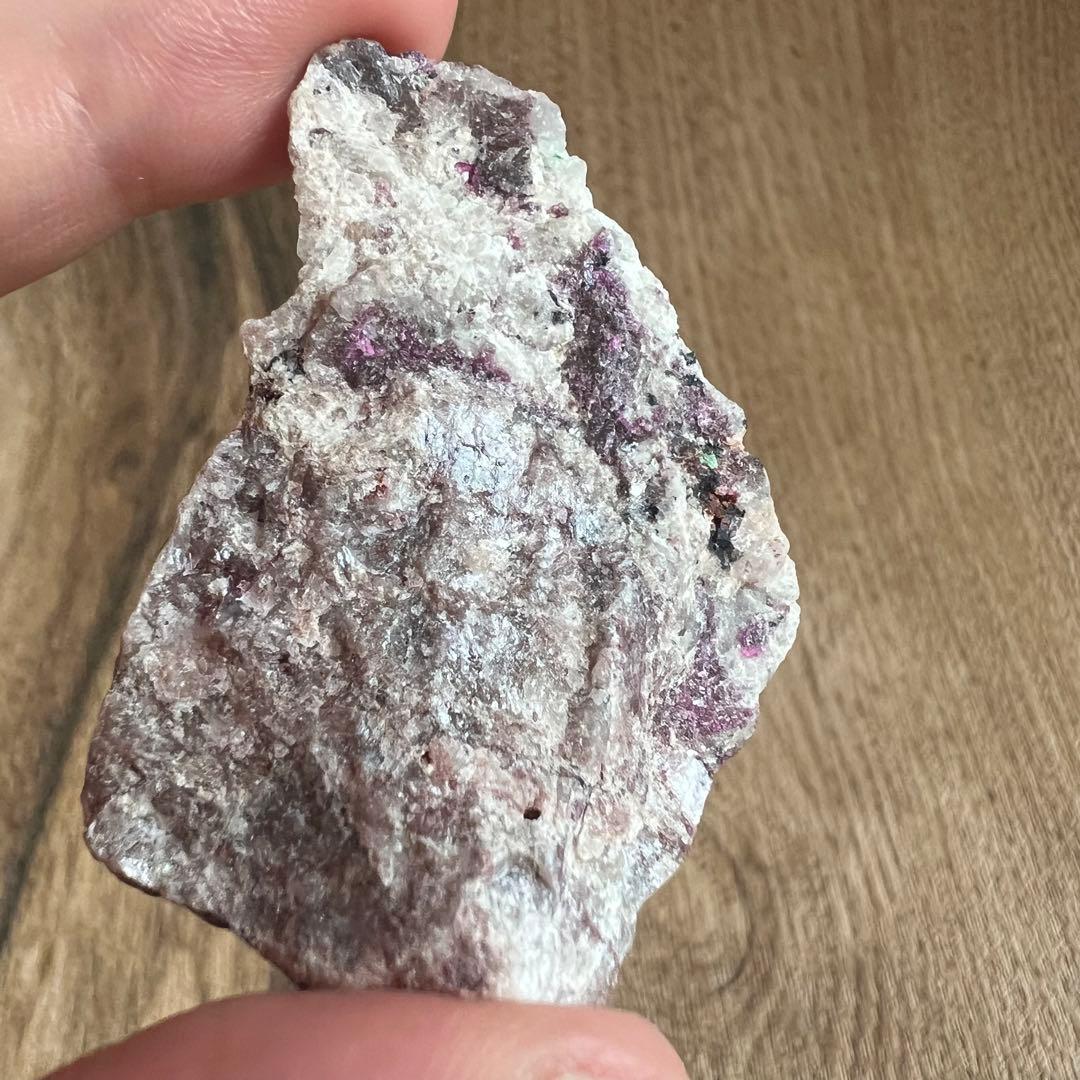 コバルトカルサイト マラカイト ② 共生 鉱物 標本 原石