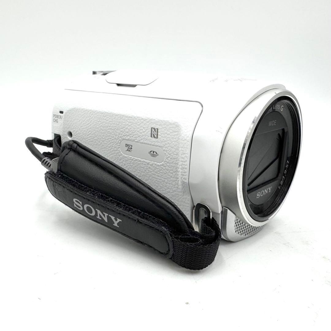 美品 SONY HDR-CX670 デジタルHDビデオカメラ ホワイト