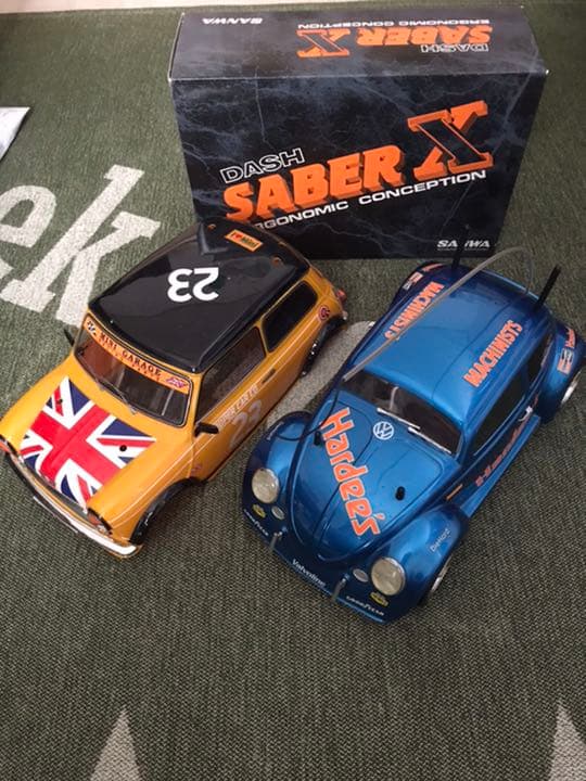 M-02 シャーシ ビートル &MINI ボディ レア物