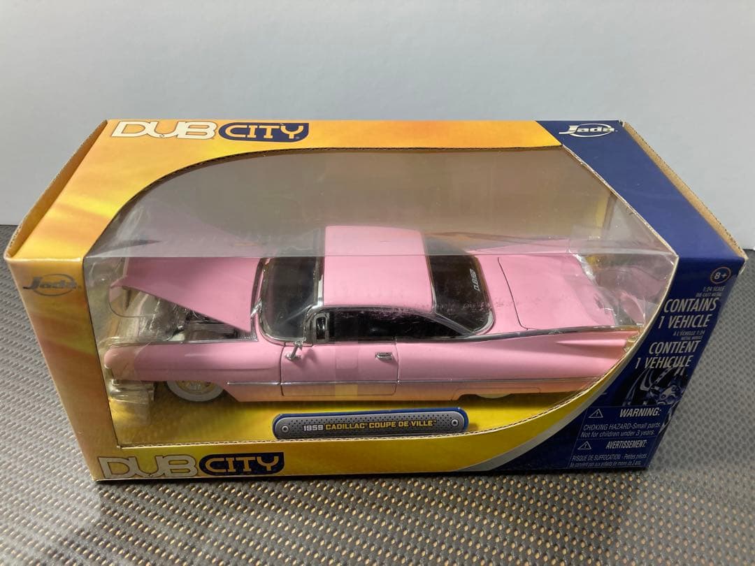 ミニカー JADA 1/24 1959CADILLAC COUPE DEVILLE