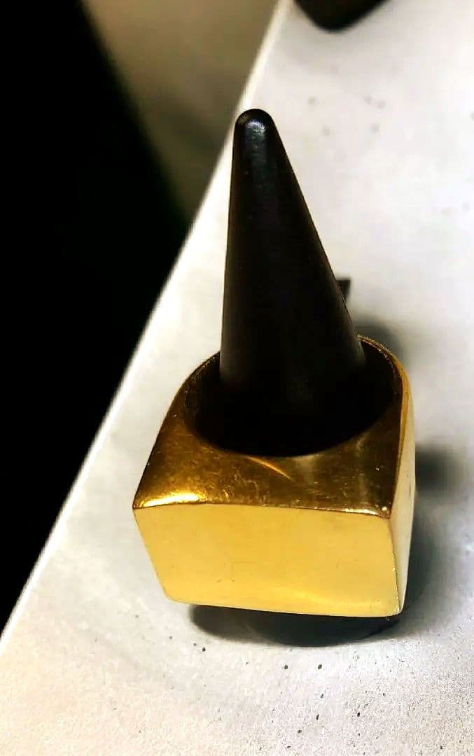 【美品】ドリスヴァンノッテン スクエアリング ビンテージ 17号