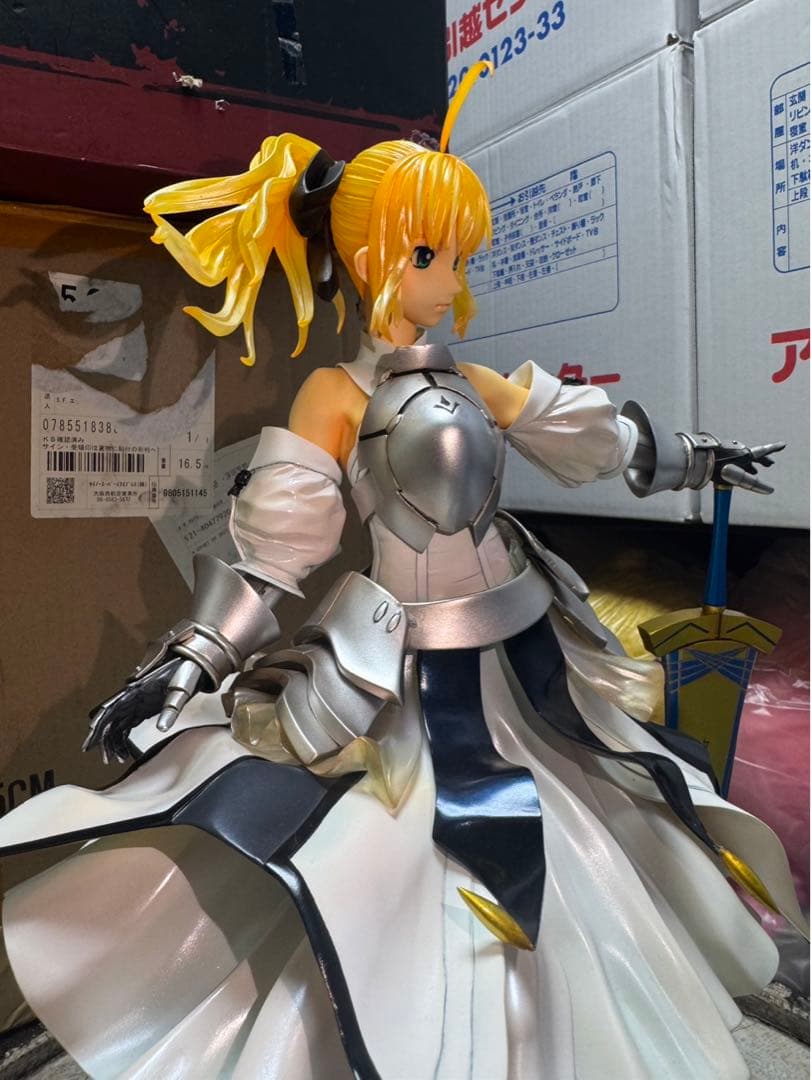 セイバー　Fate フェイト　絶対領域　ガレージキット　1/4 セイバーリリィ