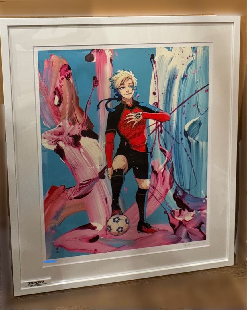 ブルーロック 版画 山下良平 コラボ カイザー 伊勢丹