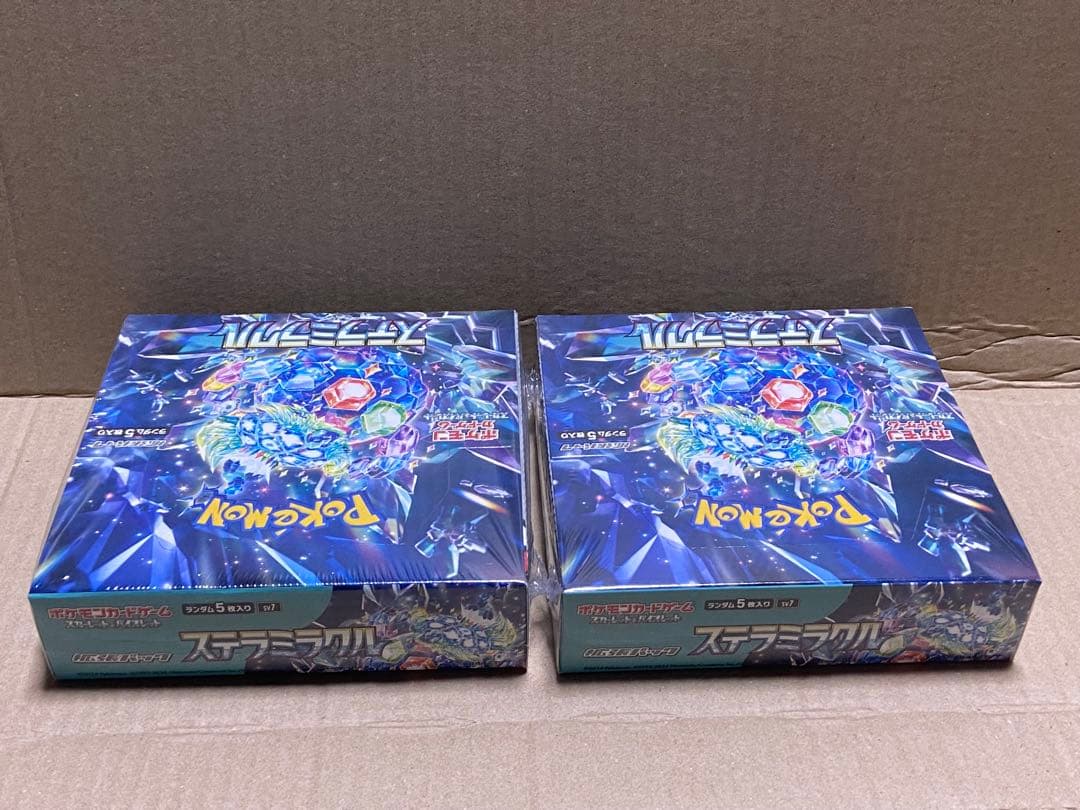 ポケモンカード ポケカ　ストラミラクル　2箱