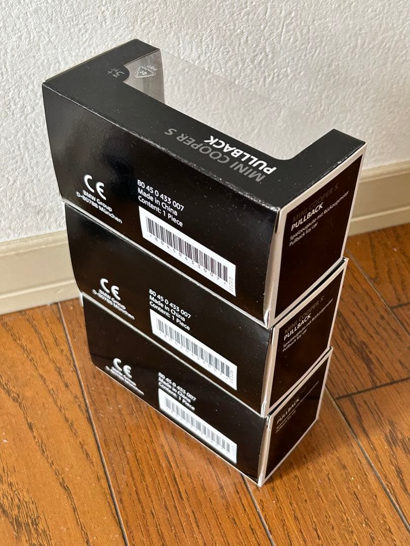 BMW MINI純正 ミニカー 3台 ミニクーパーS プルバックカー R56