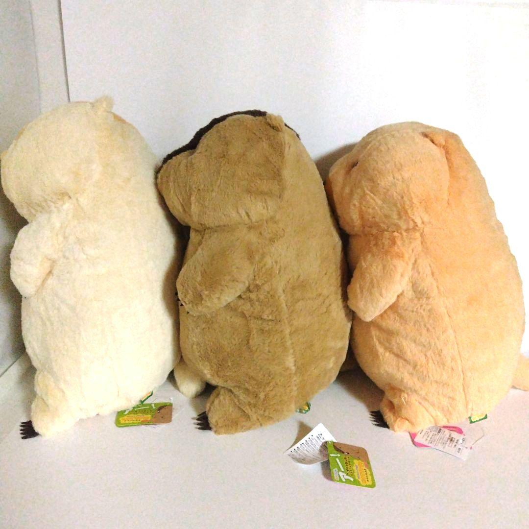 マーモットのもっとっと モア！ ウルトラBIG ぬいぐるみ 全3種 3