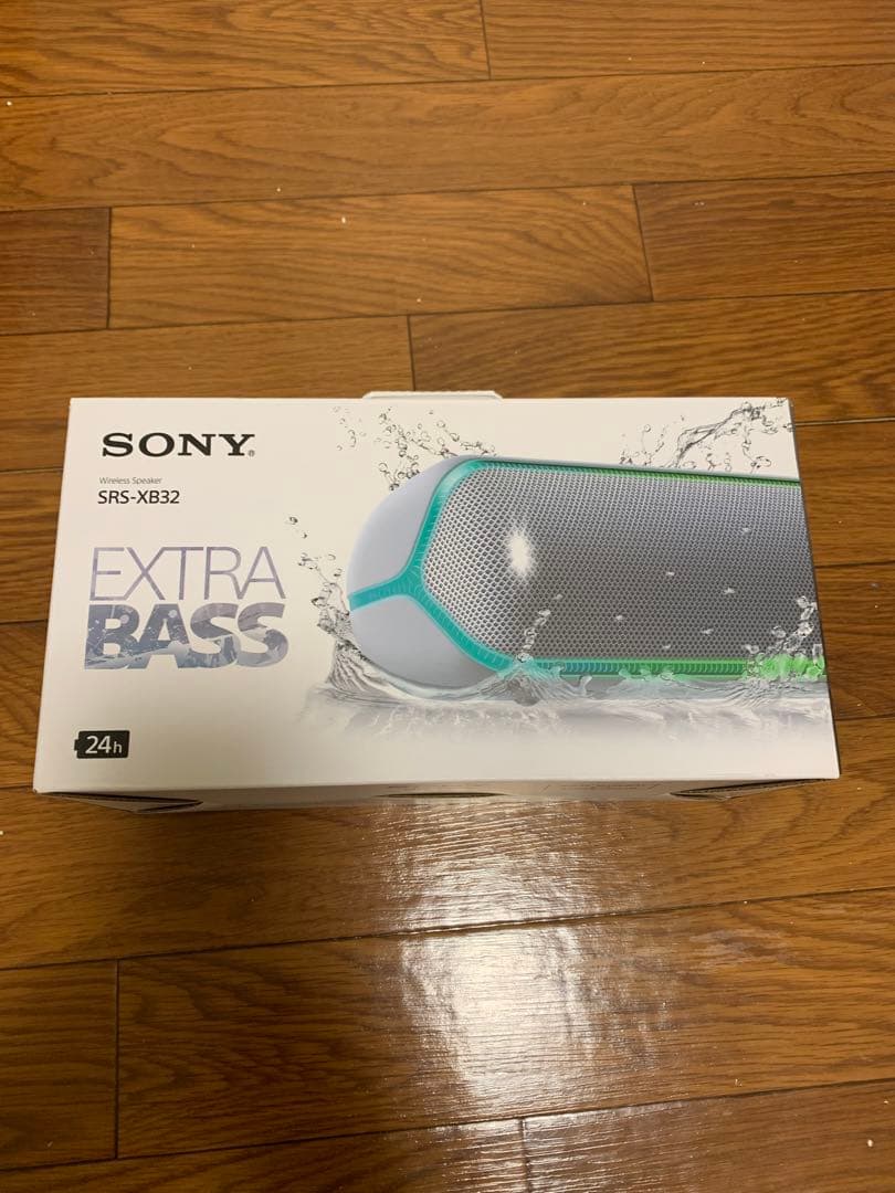 SONY SRS-XB32ワイヤレススピーカー シルバー
